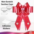 thumbnail image 5 of Zoe Deco 23 inch Giant Red Car Gift Bow (US Company), 5 of 6