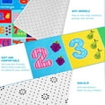 thumbnail image 6 of Kids Play Rug for Playroom, Kids Play Mat ABC Educational Area Rug, Toddler Baby Playroom Mat, Alphabet Animal Soft Non-Slip Kids Rug Carpet for Boy Girl Bedroom,110X78.7 INCH Blue, 6 of 7