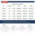 thumbnail image 2 of Odeerbi Kids Boys Girls Full Zip Cardigan Sweater Ribbed Knit Turtleneck Sweater Winter Warm Lamb Down Fabric Sweater Streak Sheep Wool Hooded Zipper Sweater Dark Gray, 2 of 6