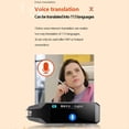 thumbnail image 1 of Bolígrafo Traductor de Voz Multifunción, Bolígrafo Traductor de 134 Idiomas, Bolígrafo Traductor Sin Conexión, Bolígrafo Inteligente de Diccionario Negro, 1 of 8