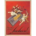 thumbnail image 2 of Cappiello, Leonetto 25x32 White Modern Wood Framed Museum Art Print Titled - Chocolat Suchard, 2 of 4