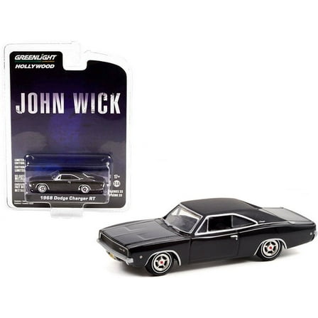 1968 Dodge Charger R/T, John Wick - Greenlight 44930E/48 - 1/64 scale Diecast Model Toy Car