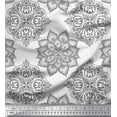 thumbnail image 1 of Soimoi Cotton Voile Fabric Floral Mandala Printed Fabric 1 Yard 42 Inch Wide, 1 of 1