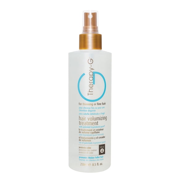 Tratamiento voluminizador del cabello Therapy-G (250 ml 8,5 oz) para cabello fino y fino. Protege el color del cabello y previene daños y reduce el estrés del peinado. Crea cuerpo y volumen instantáne