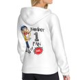 thumbnail image 4 of Lsque Sml Jeffy Pattern Casual Women's Hoodie,Hooded Sweatshirt with Kangaroo Pocket,Pullover Hoodie with Eye-catching Drawstrings-Medium, 4 of 8