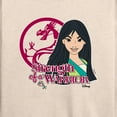 thumbnail image 3 of Disney Princess - Strength Of A Warrior - Women's Lightweight French Terry Long Sleeve Shirt, 3 of 5