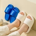 thumbnail image 6 of kpoplk Slides for Girls Boys Comfortable Slippers Slides Non-slip Shower Shoes House Fashion Thick for Indoor & Outdoor Gifts(White,10), 6 of 9