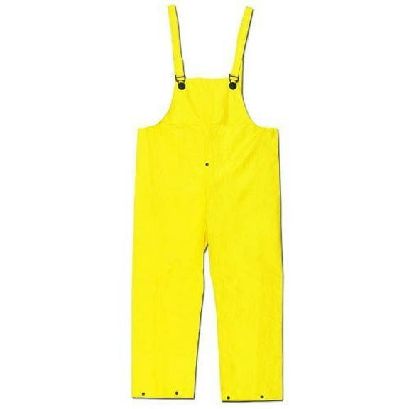 Mcr Safety Rain Suit w/Jacket/Bib,Unrated,Orange,XL 300BPXL