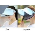 thumbnail image 3 of Casquette Unisexe Couleur Bonbon Réglable Course Tennis Golf Queue de Cheval Vide Casquette de baseball Visière Chapeaux de Protection Solaire pour Femmes Sports Extérieurs, 3 of 6