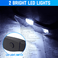 thumbnail image 3 of Lupas con luz, lupas de cabeza, gafas, lupas para pasatiempos, manualidades, lectura y trabajo de cerca., 3 of 7