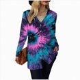 thumbnail image 4 of Towmus Women's Novelty Print Lady Lightweight Cardigan Sweaters Long Sleeve Open Front Cardigans Coat with Pockets with Pocket, 4 of 6