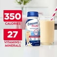 thumbnail image 5 of Ensure Plus Meal Replacement Nutrition Shake, Vanilla, 16g Protein, 8 fl oz - 16 Pack, 5 of 17