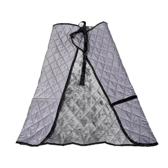 Esquirla Wheelchair Blanket Holiday Lightweight Wrap Portable for Elderly Lap Blanket Gray