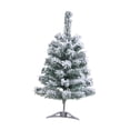 thumbnail image 1 of GUOOL Snow Flocked Christmas Tree Decorative Holiday Décor for Cafe Indoor Holiday 45cm, 1 of 9