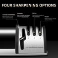thumbnail image 6 of Knife Sharpeners, 4 in 1 Kitchen Blade and Scissors Sharpening Tool, Powerful Professional Chef's Kitchen Knife Accessories, Manual Knife Sharpener Kitchen, 6 of 9