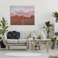 thumbnail image 2 of Vast Canyon Road Desert Scene Landscape Photograph Gallery Wrapped Canvas Print Wall Art, 2 of 7