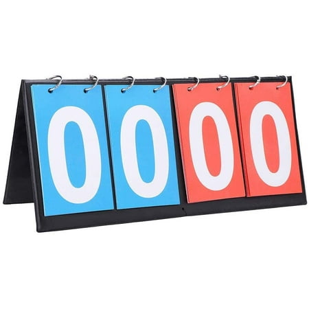 Cosmos 2 Pcs Flip Scoreboard 3-Digit Table Top Scoreboard