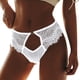 thumbnail image 1 of Gibobby Tangas de mujer sexy Ropa interior transparente Sexy para mujer, bragas de encaje sin costuras, Tanga , calzoncillos con , Tanga de femenino(Blanco,M), 1 of 5