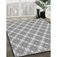 thumbnail image 3 of Ahgly Company Machine Washable Indoor Square Transitional Gray Area Rugs, 8' Square, 3 of 7