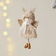 thumbnail image 4 of Colgante de Ángel para niña, decoraciones de árbol de Navidad, decoración de cornamenta, adornos de felpa, adorables muñecas de fiesta, colgantes de Ángel de Navidad, 4 of 4
