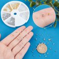 thumbnail image 4 of 600Pcs 6 Style Brass Beads Rondelle & Tube Mixed Color 2x1.3~2mm Hole: 1~1.5mm 100pcs/style, 4 of 5