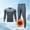 Gray, variant on Abomasnow Mens Thermal Underwear Set 2 Piece Long Sleeve UPF 50+ Compression Underwear and Long Johns for Running Workout Cycling