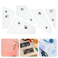 thumbnail image 4 of Miangastore 5pcs Quilting Template Set Acrylic Templates For Quilting Sewing Machine Ruler DIY Hand Patchwork Quilt Templates Ruler For DIY Craft, 4 of 8