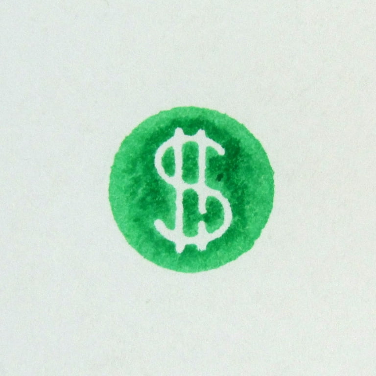 Fast Dry Green Color Ink Dollar Sign Bingo Game Dauber Dabber Marker Accessory Fast Dry Green Color Ink Dollar Sign Bingo Game Dauber Dabber Marker Accessory