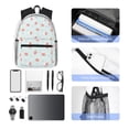 thumbnail image 4 of Balery Strawberry Mochila para Mujeres y Hombres, Mochila Ligera Casual para Viajes, Mochila Clásica Básica para la Universidad, 4 of 6