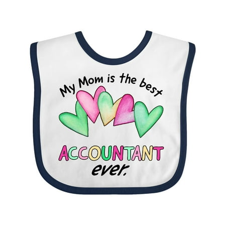 

Inktastic My Mom is the Best Accountant Ever Gift Baby Boy or Baby Girl Bib