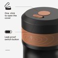 thumbnail image 4 of Cafetière Filtre à Pression, 320ml Double Paroi Isolation Mug Thermique Sans Extraction pour Usage Domestique, 4 of 7