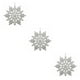 thumbnail image 2 of Yuarrent 12 piezas Hotel al aire libre Navidad copo de nieve decoración Navidad sala de estar colgante decoración vacaciones festival banquete Type1 NO1, 2 of 6
