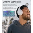 thumbnail image 2 of Restored Edifier W830NB Wireless Over Ear Headphones with -45dB Active Noise Cancelling, 94H Playtime, LDAC Hi-Res Sound, Spatial Audio, Fast Charging, Multipoint Connection, Bluetooth V5.4 - White (Refurbished), 2 of 9