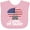AD-Pink, variant on Inktastic I Love My Daddy Military Son Daughter Boys or Girls Baby Bib