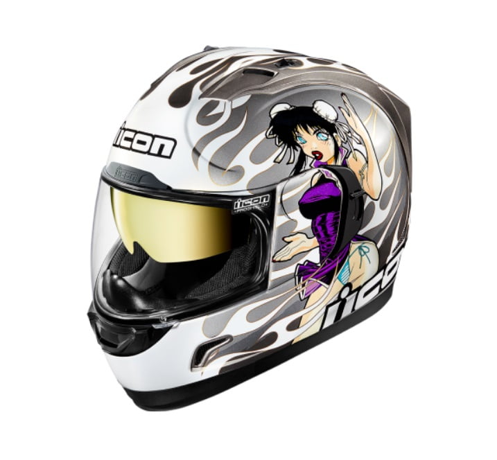 icon street bike helmets