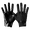 Black, variant on Cutters, Rev Pro 5.0 Football Receiver Gloves, Adult, L, Solid White