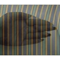 thumbnail image 3 of oneOone Viscose Chiffon Fabric Multicolor Stripe Printed Fabric 1 Yard 42 Inch Wide, 3 of 3