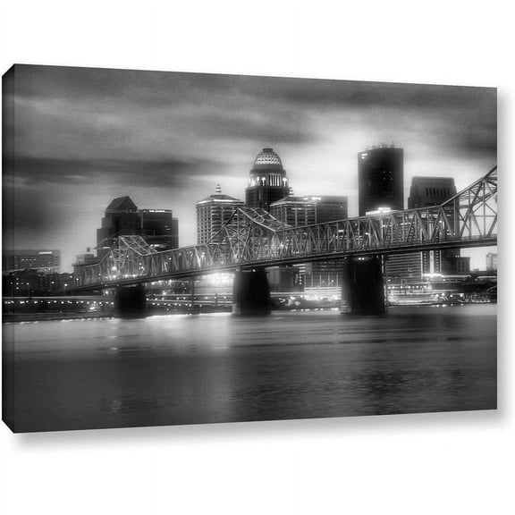 ArtWall Steve Ainsworth "Gritty City" Gallery-Wrapped Canvas