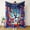 1, variant on The Amazing Digital Circus Themed Flannel Blanket, Cartoon Pattern Blanket, Warm Cozy Blankets for Sofa Chairs Bed Office Home, Perfect for Cartoon Fans Suitable As A Gift