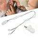 thumbnail image 1 of Protector BTE Con ​​Cordón Antipérdida Para Audífonos, Soporte De Clip De 2 Piezas Para Adultos Mayores Y Niños, 1 of 7
