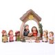 thumbnail image 5 of Bearachild Pesebre De Resina Y 11 Figuras De Natividad Luz LED Excepcional Para Regalo Resina Premium Decoración del hogar Blanco, 5 of 6