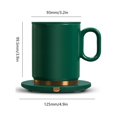 thumbnail image 4 of Almohadilla térmica para taza de café Calentador de bebidas de 350 ml Termostato portátil Taza de calentamiento Anti-escaldado para la oficina en el hogar, 4 of 4