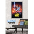 thumbnail image 2 of Star Wars: The Clone Wars - Season 7 Key Art Wall Poster, 22.375" x 34", Framed, 2 of 2