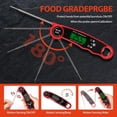thumbnail image 4 of Digital Meat Thermometer with Foldable Probe, Instant Read Food Thermometer for Kitchen, Cooking, 4 of 7