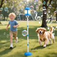 thumbnail image 1 of Bubble Machine SANGQAOFU - Soplador de burbujas con luces y música, 1 of 7