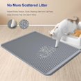 thumbnail image 2 of FL Silicone Cat Litter Mat for Litter Box - Large 31" x 23" Waterproof Litter Trapping Mat, Non-Slip, Durable, 2 of 8
