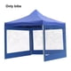 thumbnail image 4 of Naiovety Paredes laterales de dosel impermeables, tela Oxford duradera para refugio confiable, tela para tienda de campaña con dosel al aire carpas negro, 4 of 6