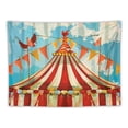 thumbnail image 5 of Orinice Circus Tent Flags Bird Tapestry Wall Hanging Unique Style for Home Decor 40x30inch, 5 of 6