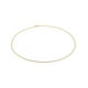 thumbnail image 4 of Cadena Barbada Casa del Anillo Diamantada 60 Cm 3 Mm Oro Italiano Sólido 14k, 4 of 6