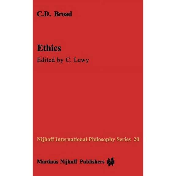 Nijhoff International Philosophy Ethics, Book 20, (Hardcover)